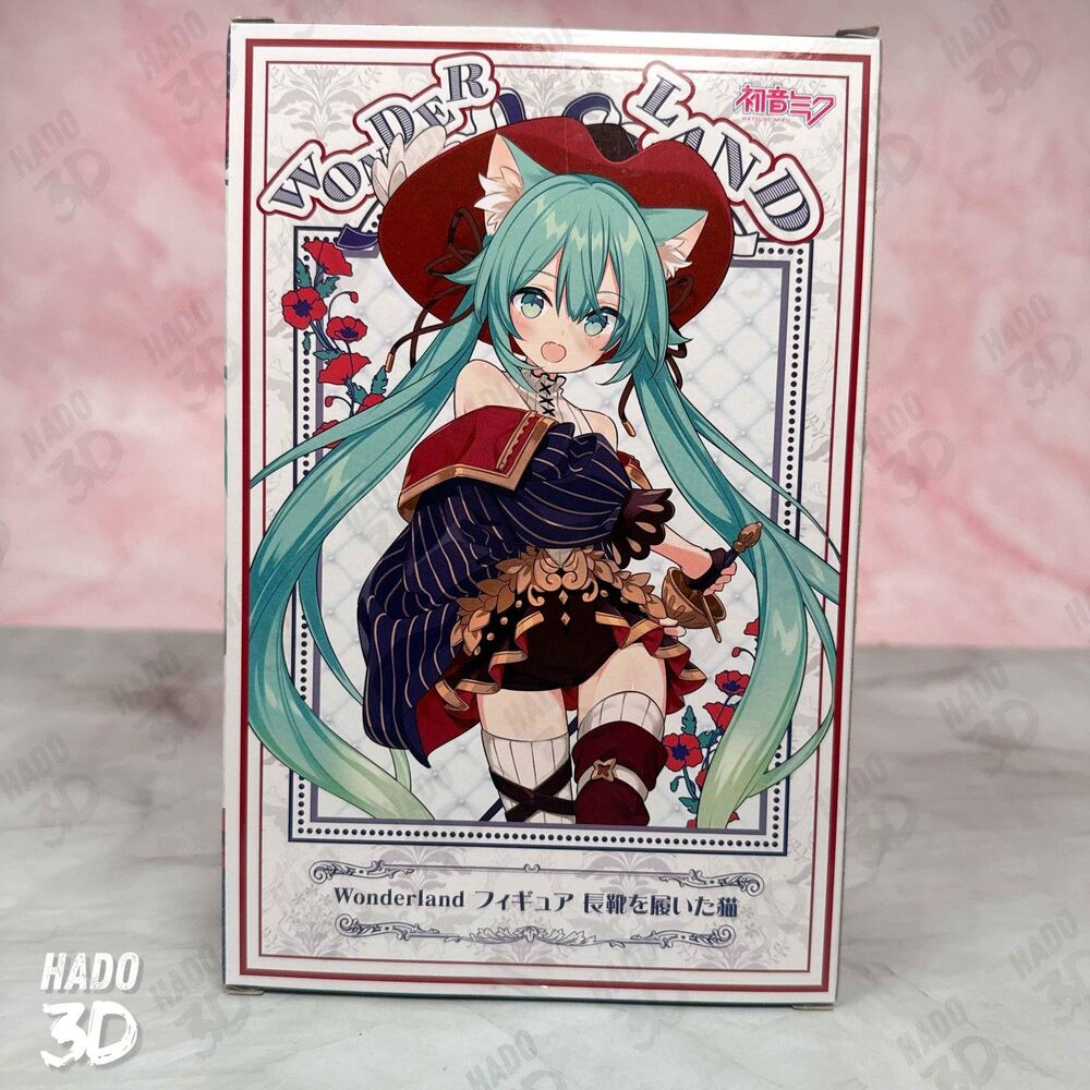 Hatsune Miku Wonderland Puss in Boots ver TAITO 7in Figure - Picture 5 of 8